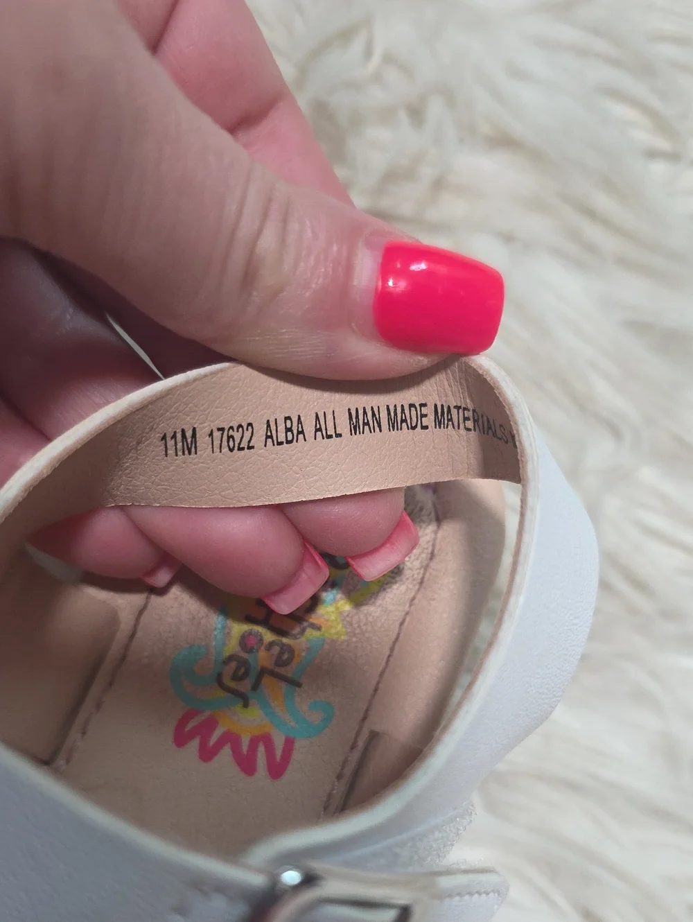Rachel Shoes Floral Sandals- 11T